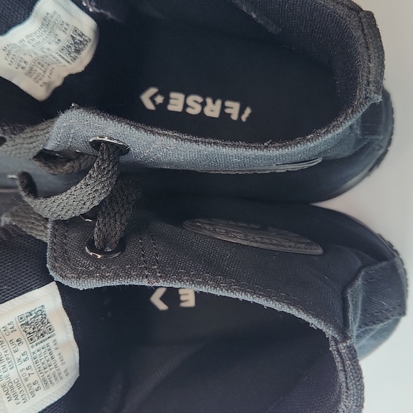 Converse Allstars All Black High tops Size 7.5 - Picture 6 of 8